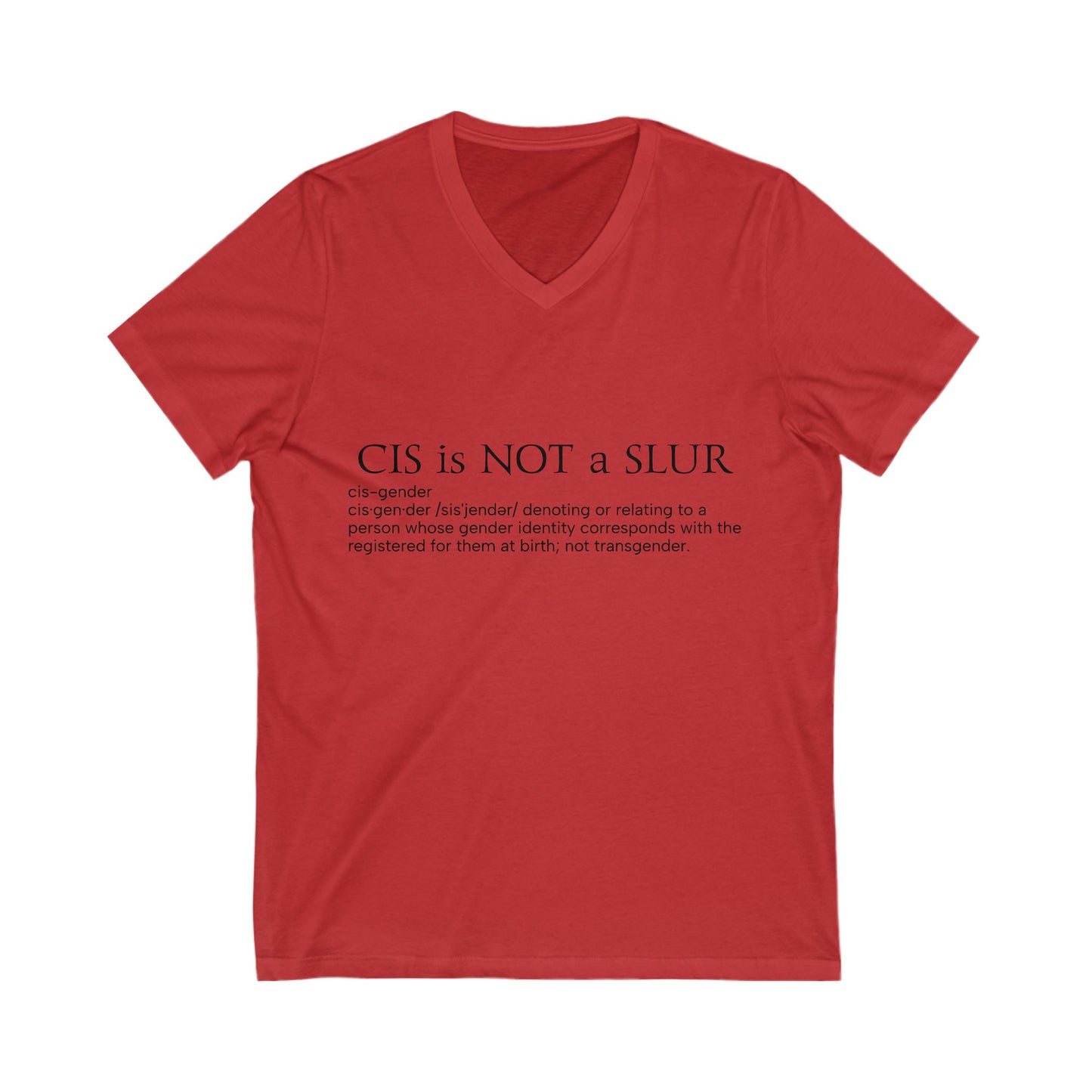 Cis Definition V-Neck