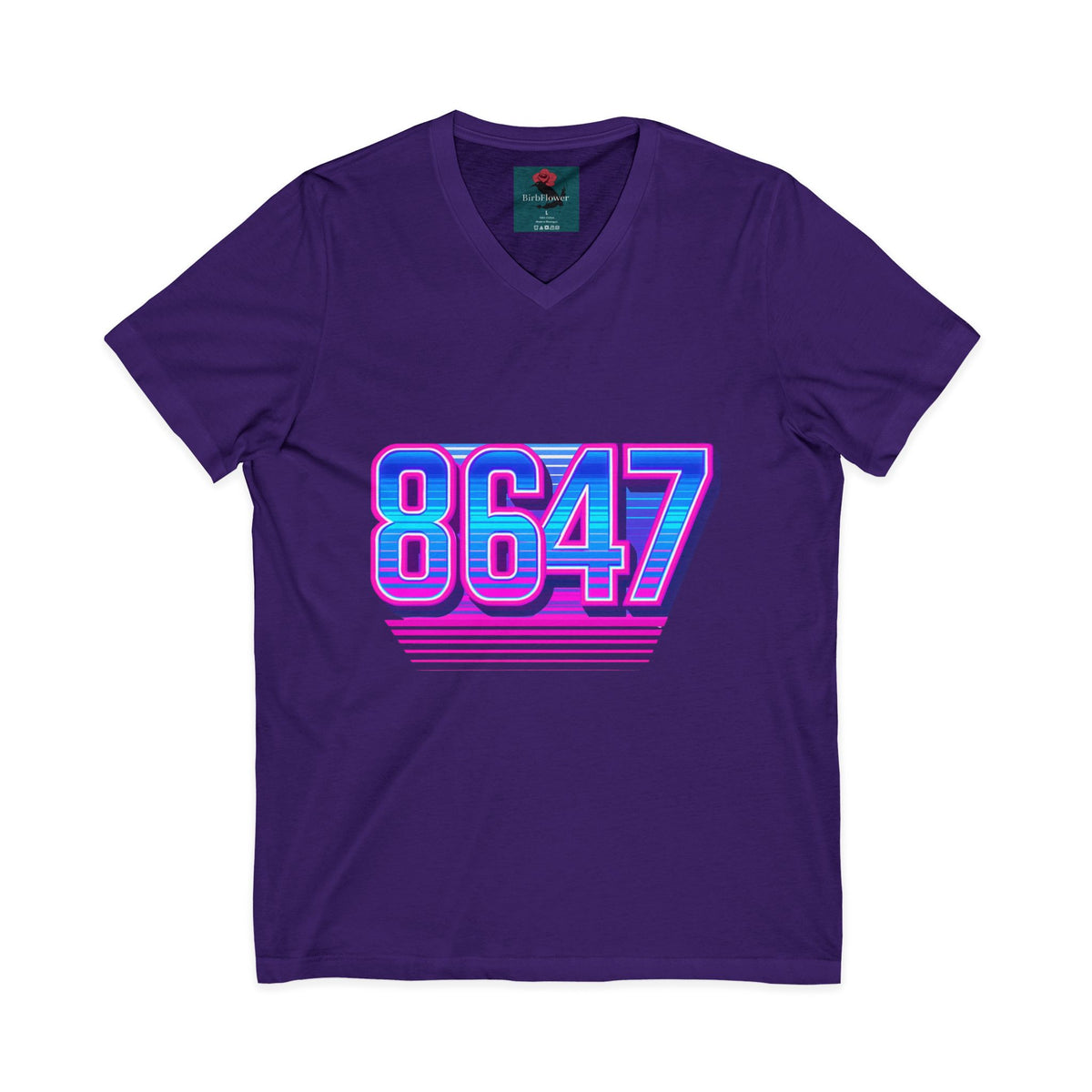 Retro 8647 V-Neck