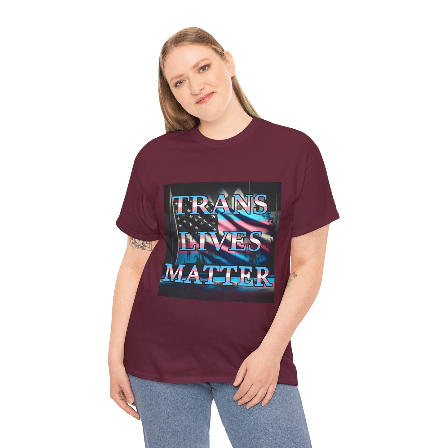 Trans Lives Matter Flag Tee V1