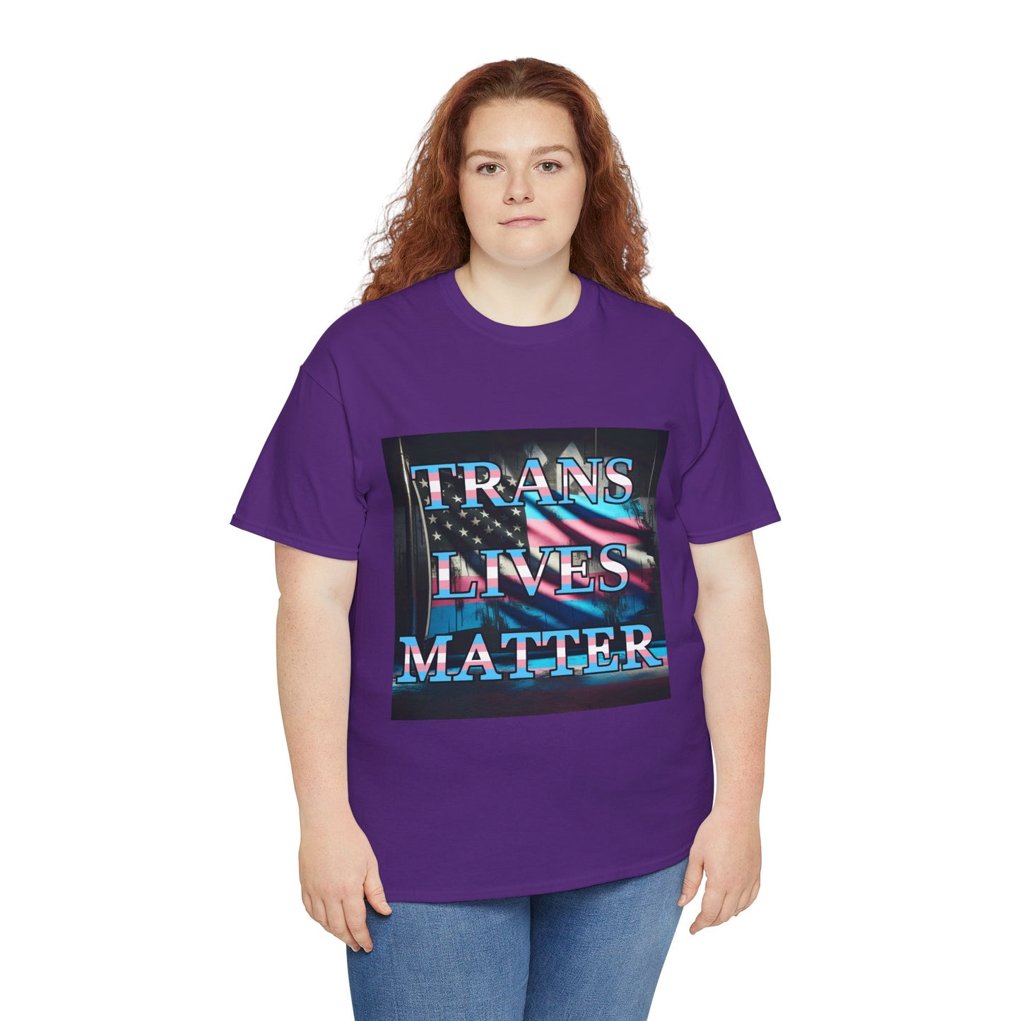 Trans Lives Matter Flag Tee V1