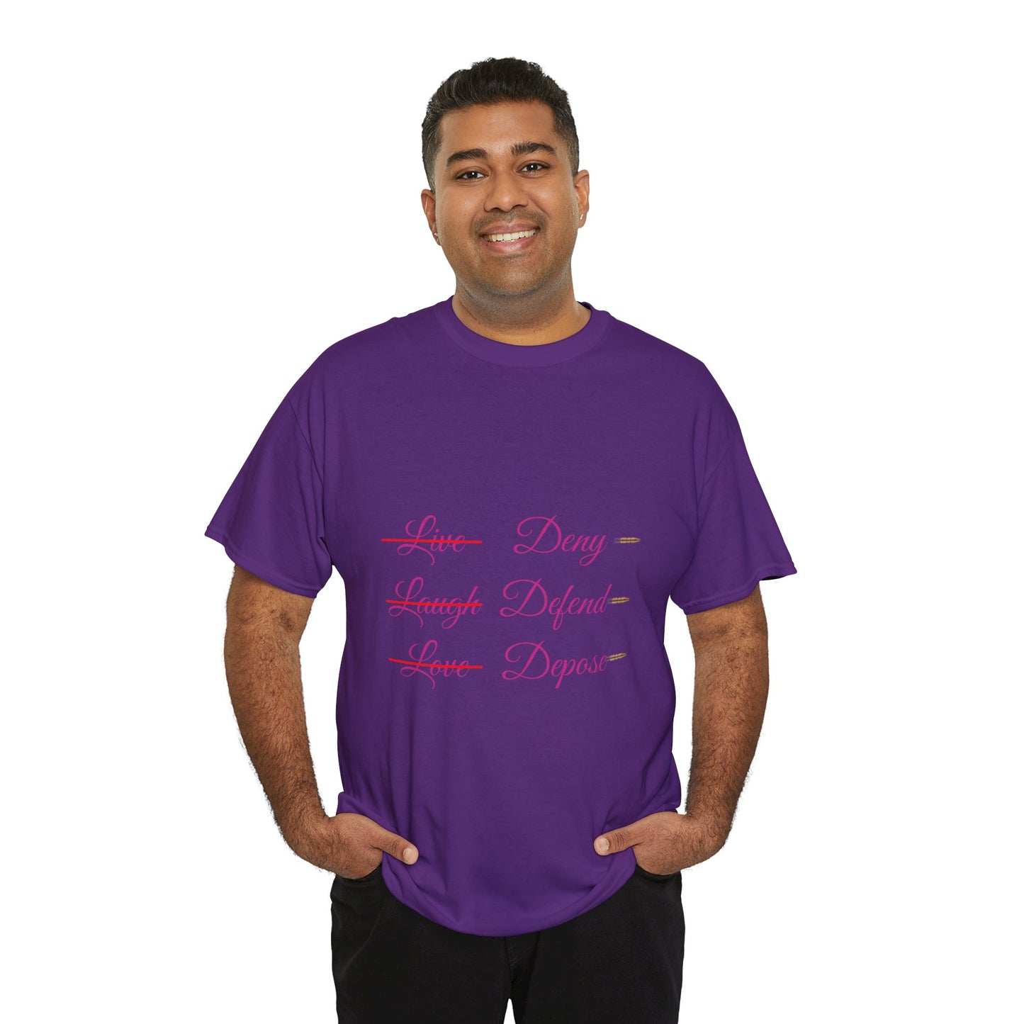 Live Laugh Depose Tee