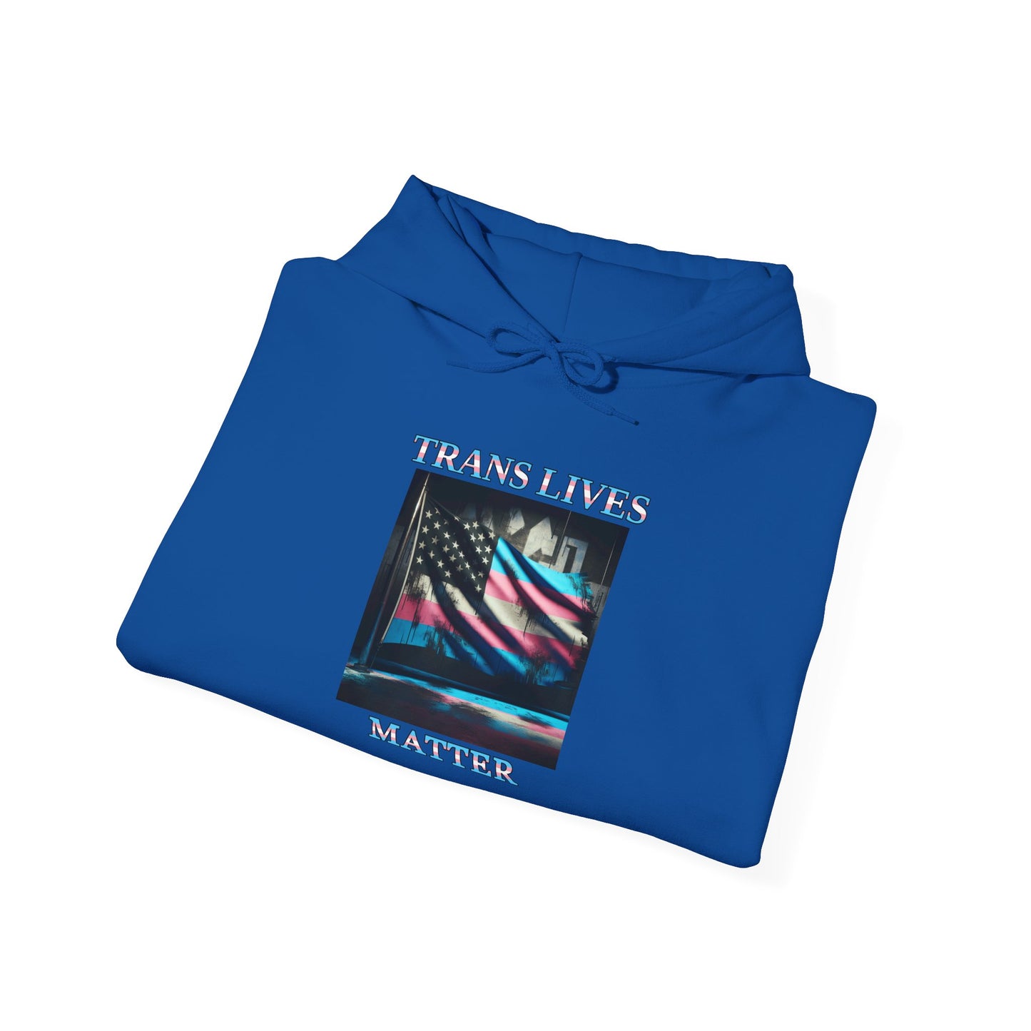 Trans Lives Matter Flag Hoodie V2