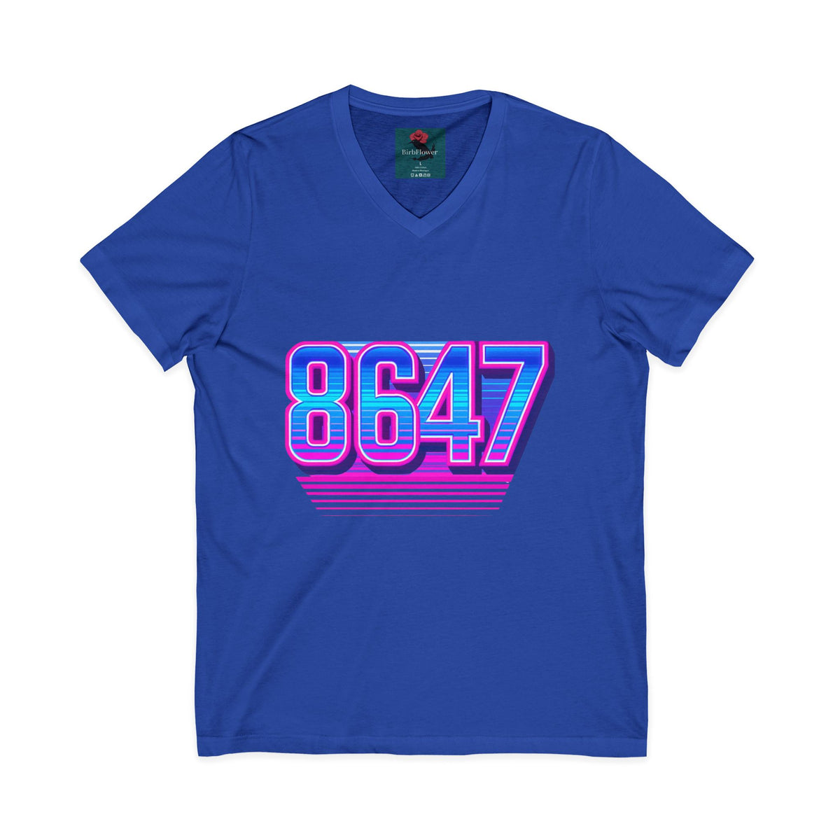 Retro 8647 V-Neck