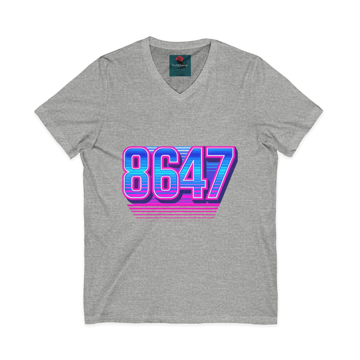 Retro 8647 V-Neck