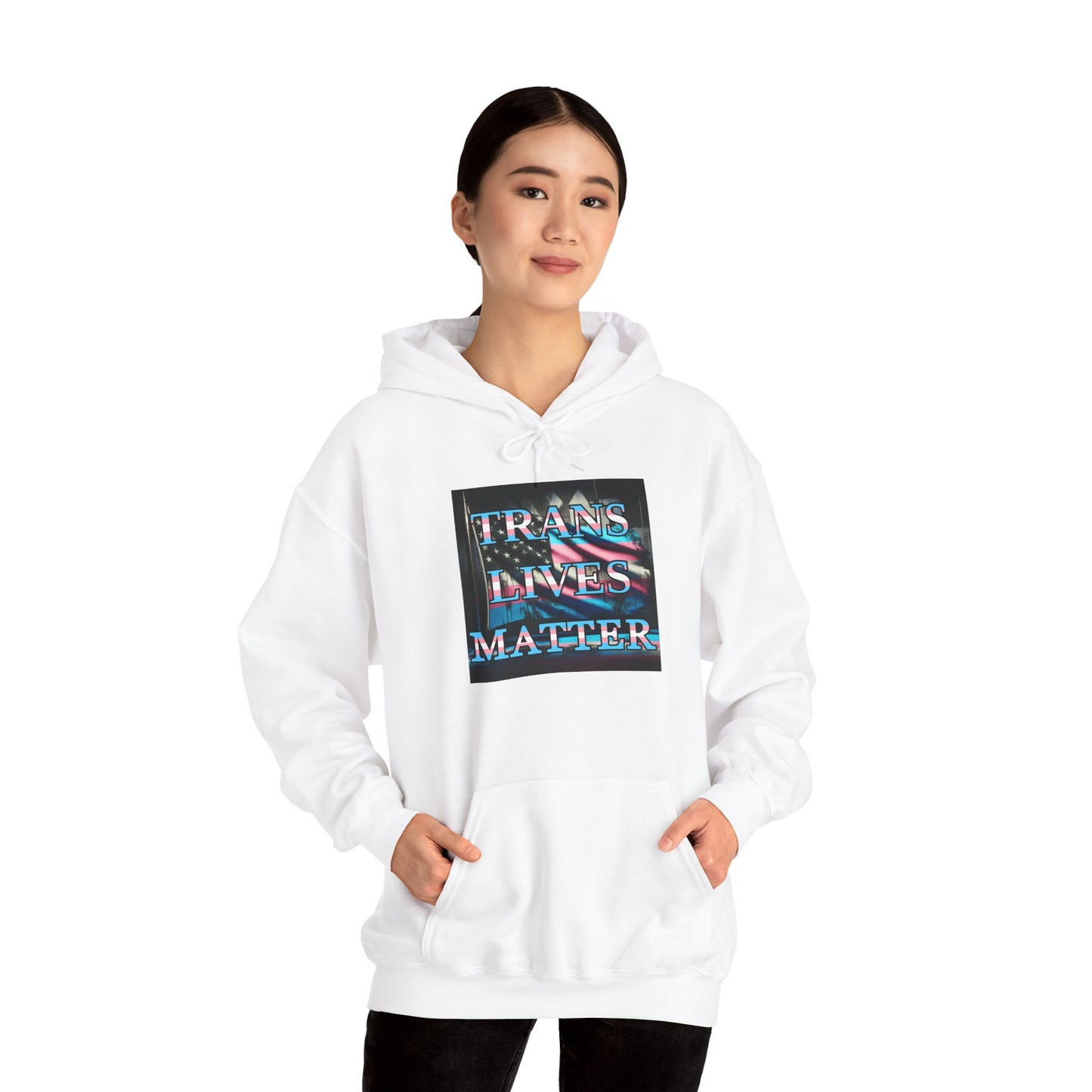 Trans Lives Matter Flag Hoodie V1