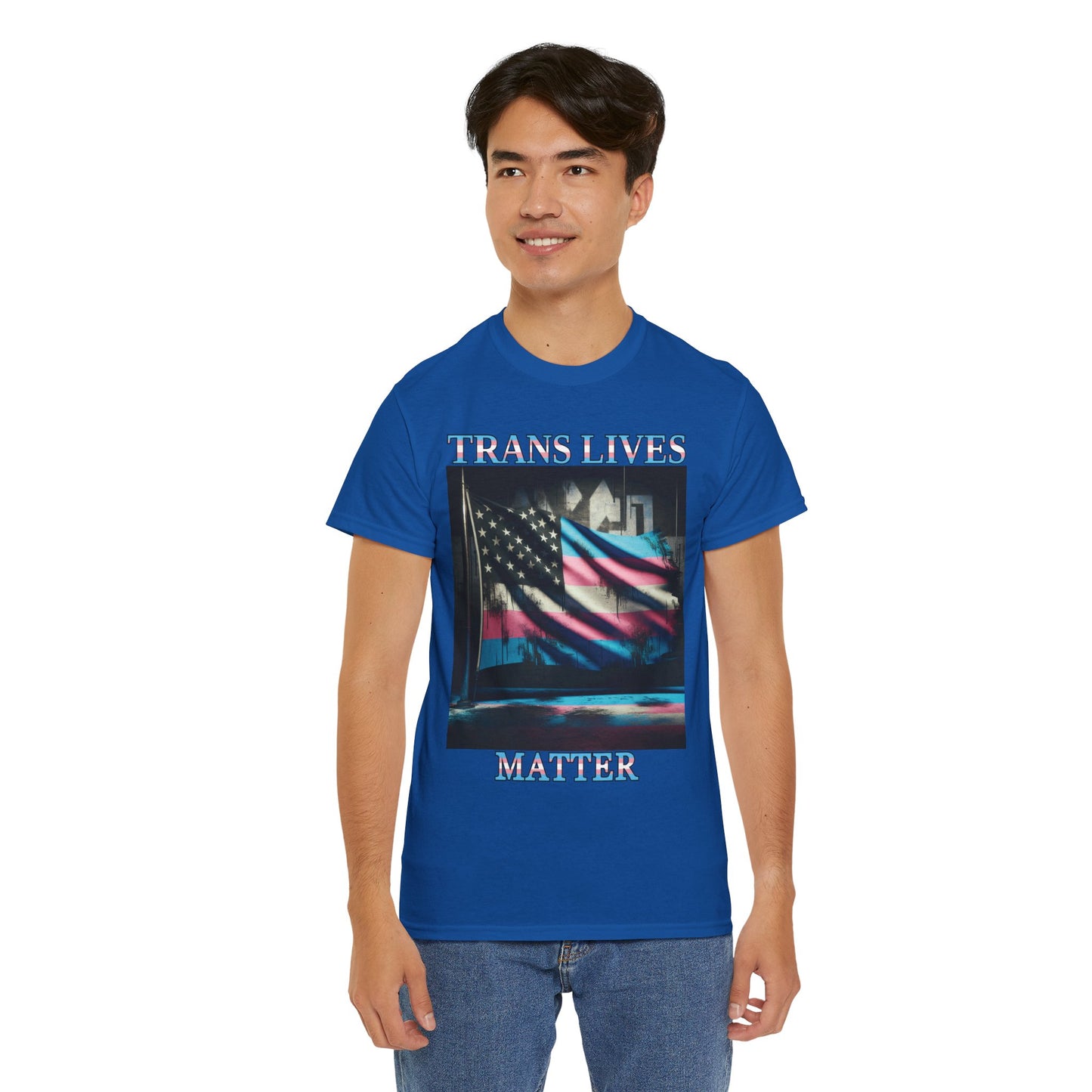 Trans Lives Matter Flag Tee V2