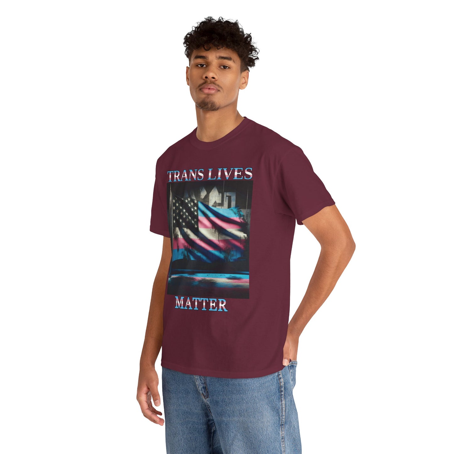 Trans Lives Matter Flag Tee V2