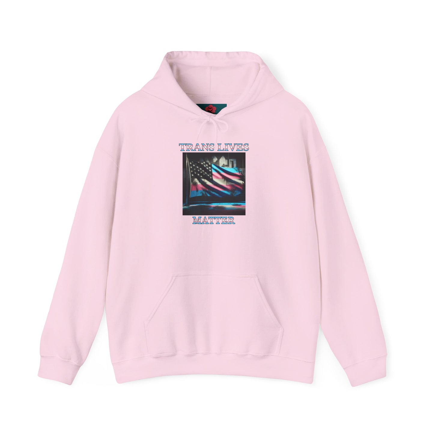 Trans Lives Matter Flag Hoodie V2