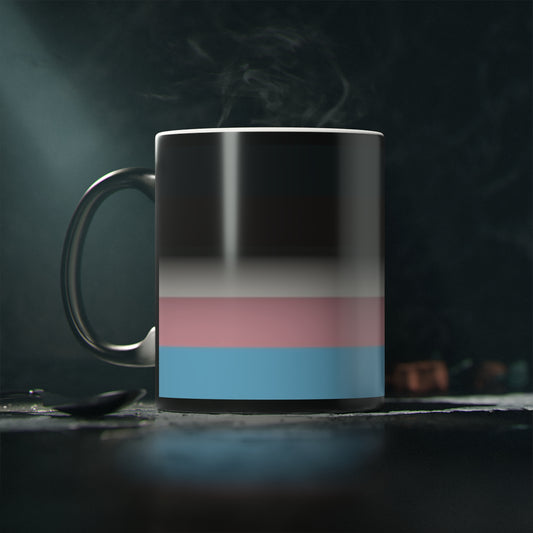 Transgender Pride Color Changing Mug