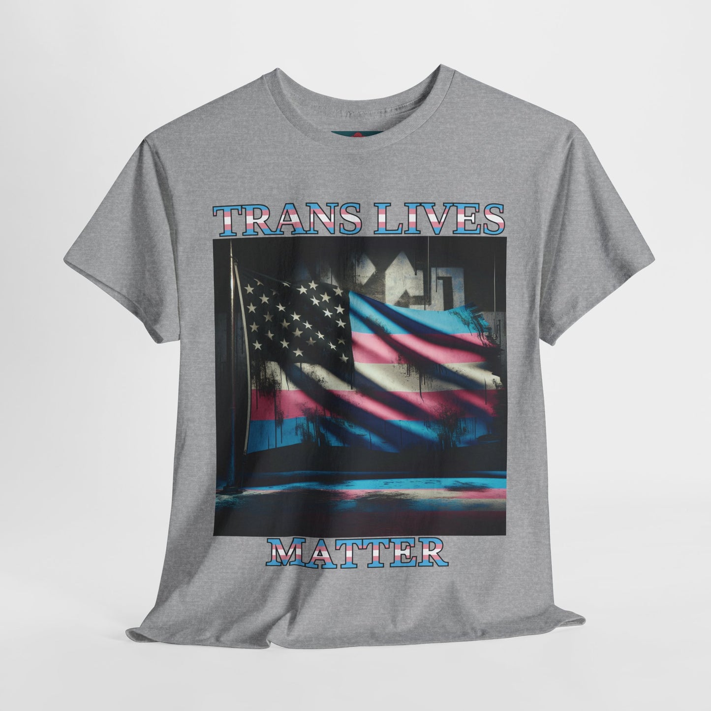 Trans Lives Matter Flag Tee V2