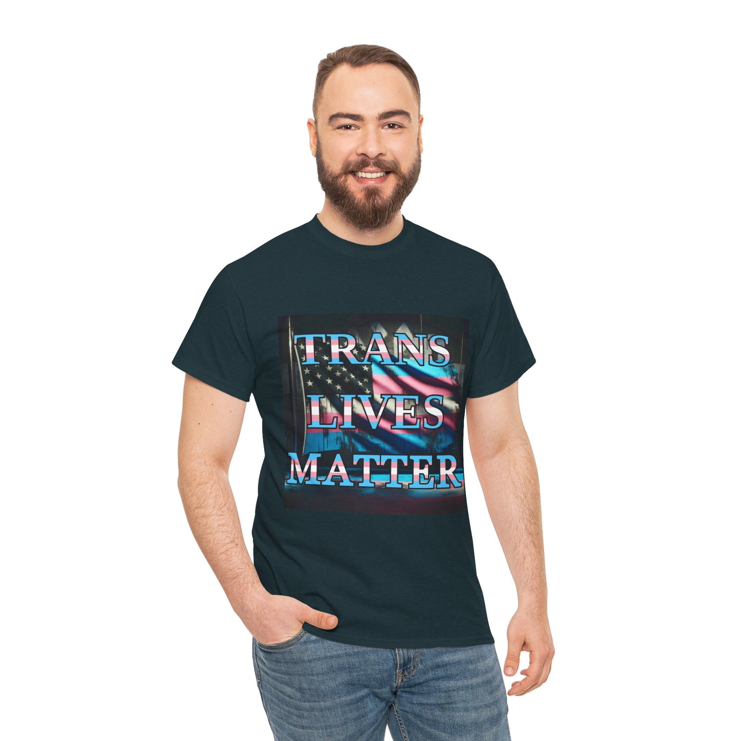 Trans Lives Matter Flag Tee V1